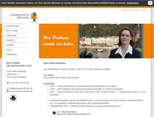Tablet Screenshot of inkasso-schinke.de